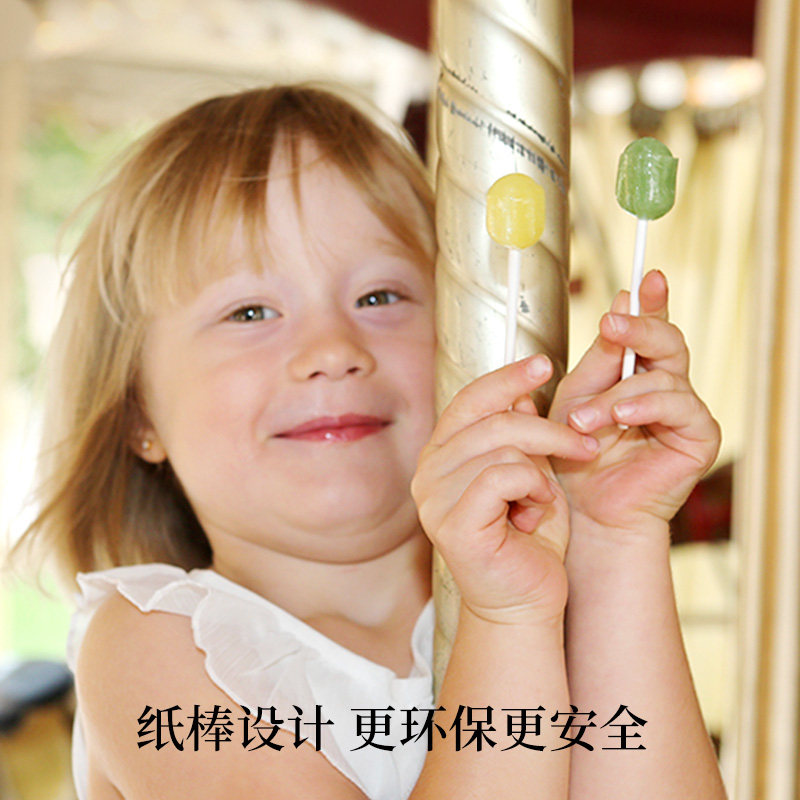 潘恩之舞田园水果味棒棒糖浓缩果蔬汁草莓水蜜桃青苹果口味儿童节,淘宝优惠券,粉丝福利购,淘宝优惠卷