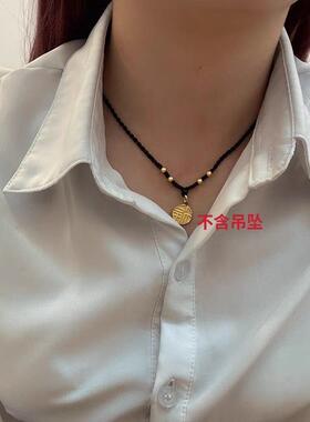 手工编织宝宝成人柔软项链绳