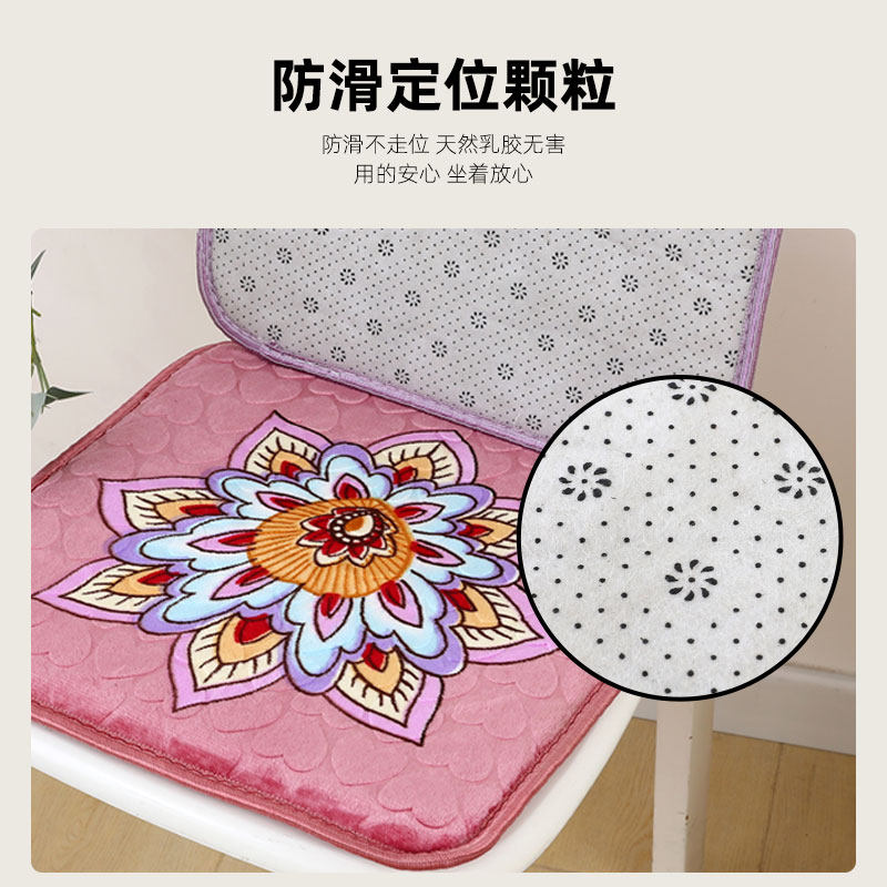 加厚坐垫毛绒保暖办公室久坐防滑屁股垫家用椅垫凳子垫餐厅 加厚坐垫毛绒保暖办公室久坐防滑屁股垫家用椅垫凳子垫餐厅