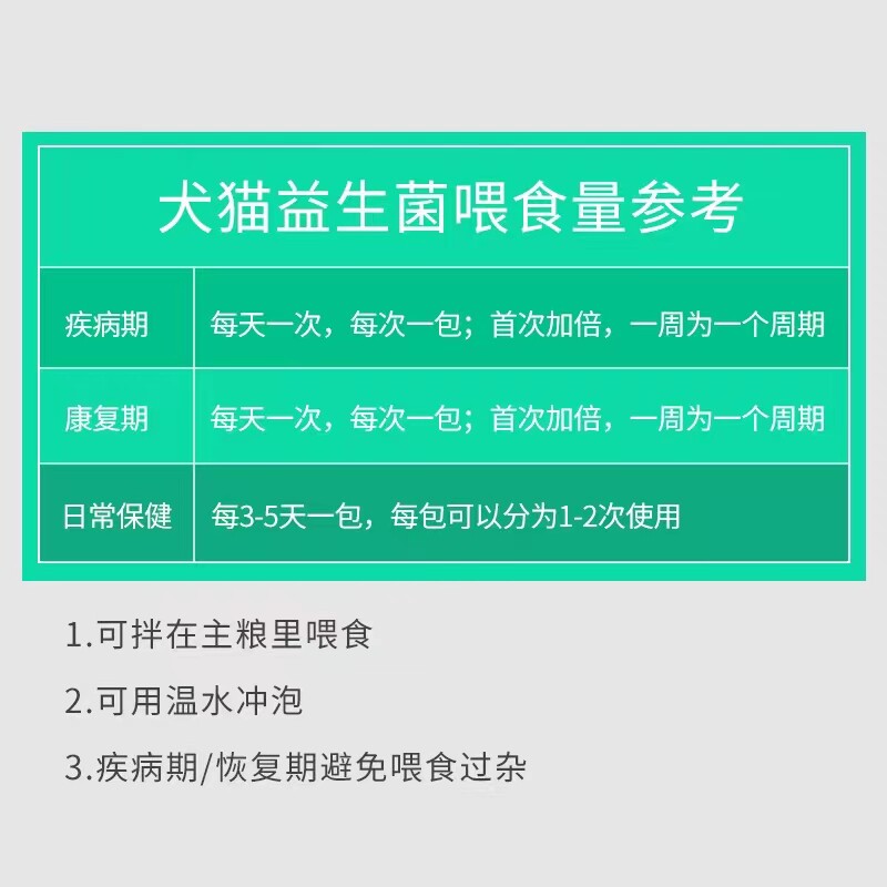 小宠肠胃宝猫咪益生菌宠物泰迪金毛幼犬狗狗呵护肠胃