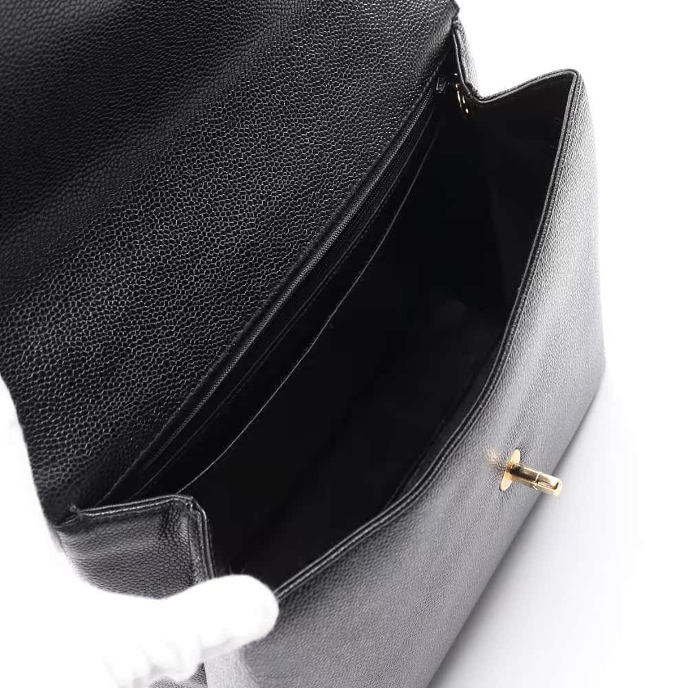 日本直邮中古chanel香奈儿手提包 日本中古直购女士包袋