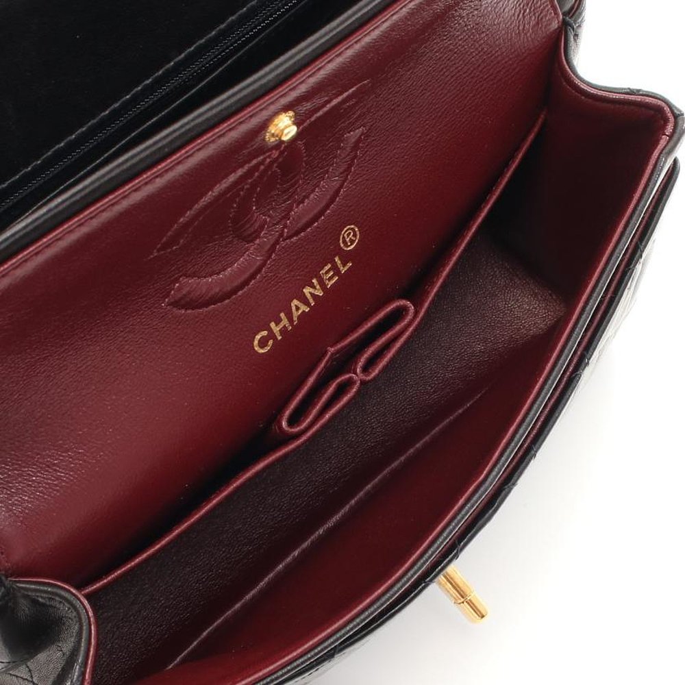 日本直邮中古chanel香奈儿新小羊皮 日本中古直购女士包袋