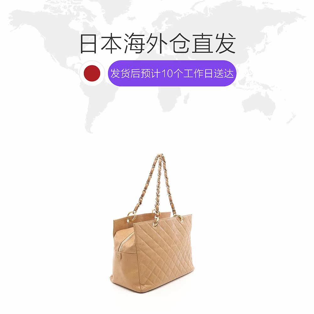 日本直邮中古chanel香奈儿[b]肩包 日本中古直购女士包袋
