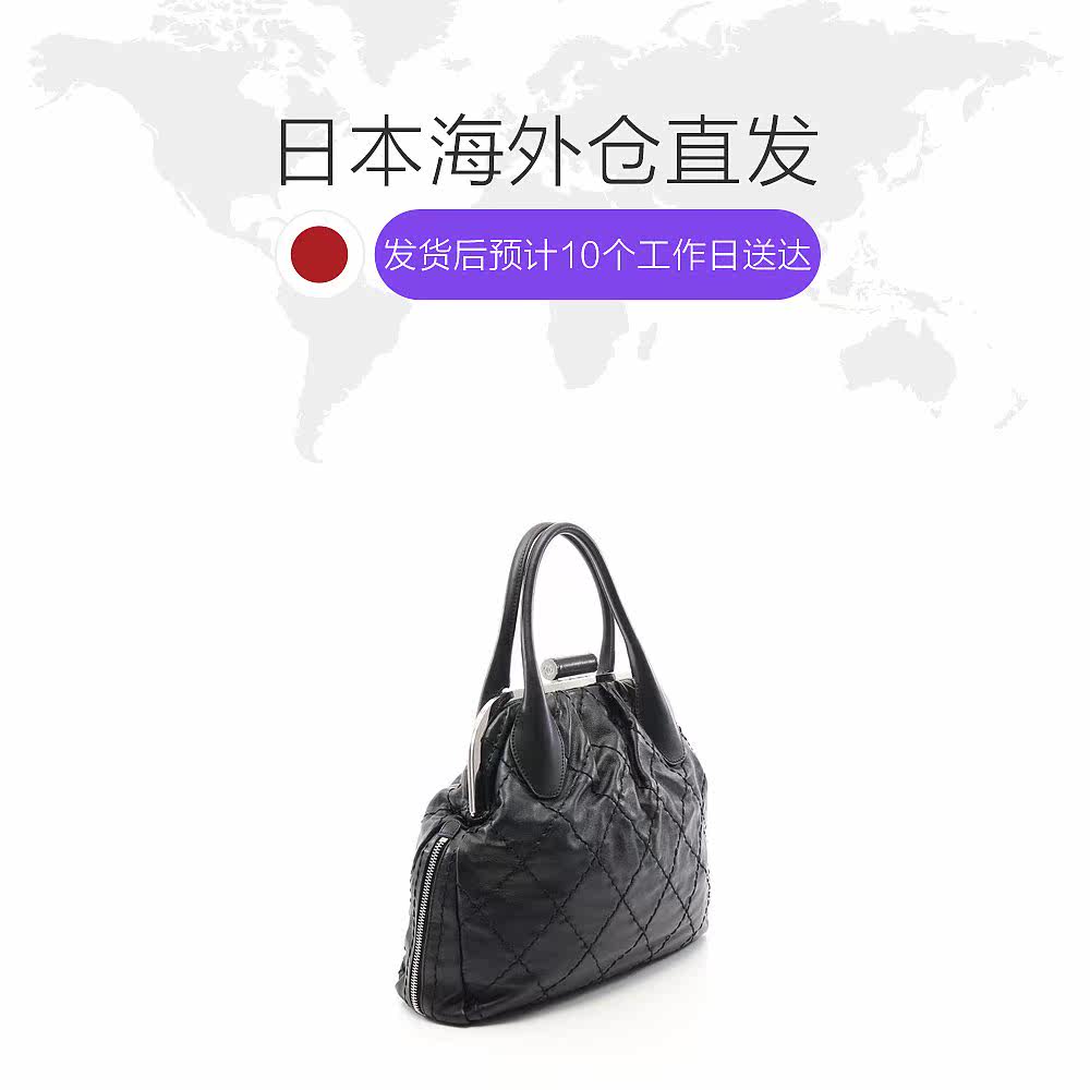 日本直邮中古chanel香奈儿手提包 日本中古直购女士包袋