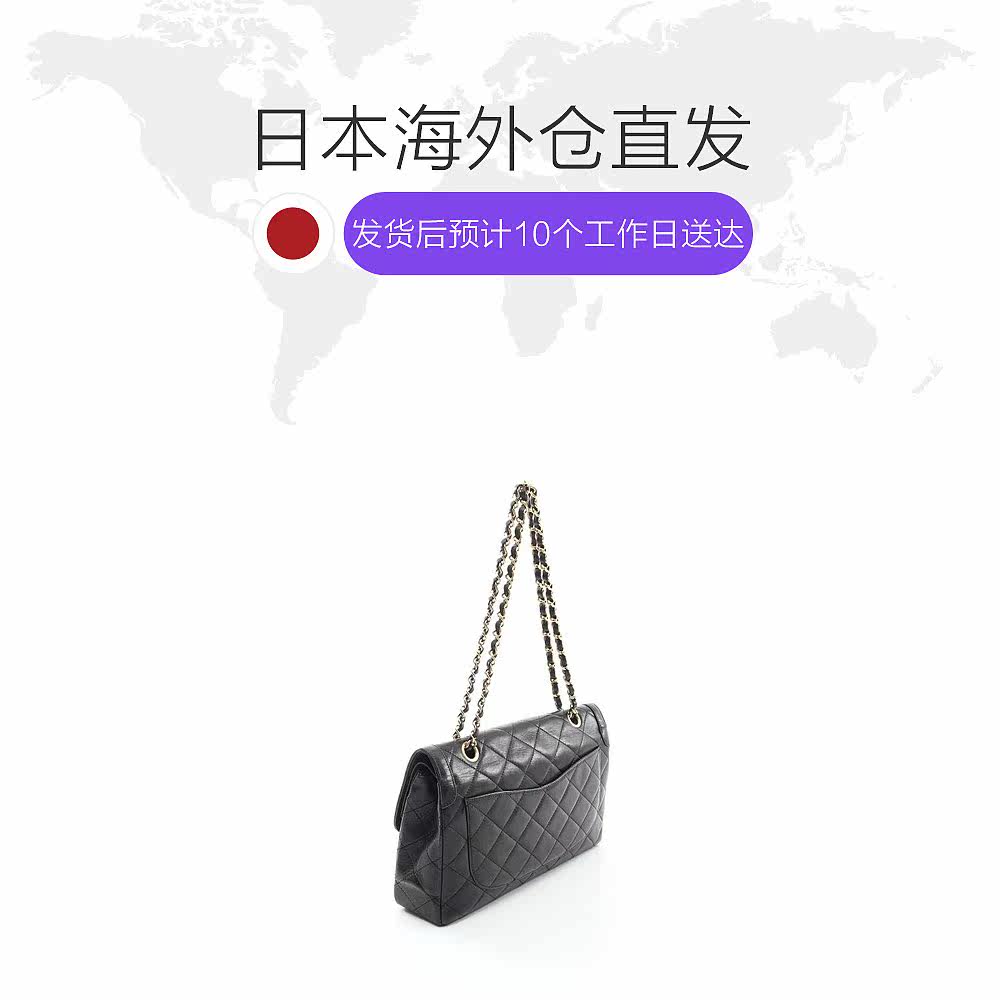 日本直邮中古chanel香奈儿[b]肩包 日本中古直购女士包袋