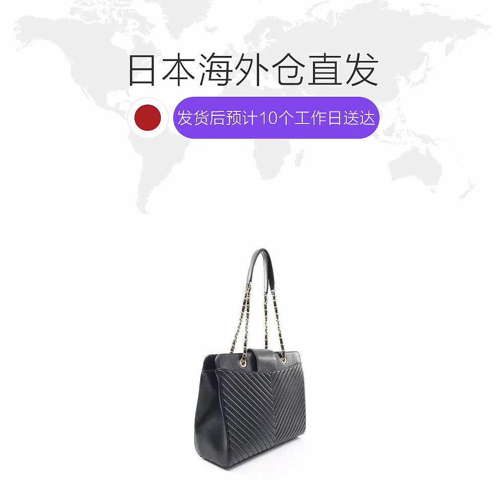 日本直邮中古chanel香奈儿[b]肩包 日本中古直购女士包袋