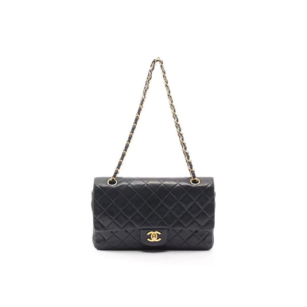 日本直邮中古chanel香奈儿[b]肩包 日本中古直购女士包袋