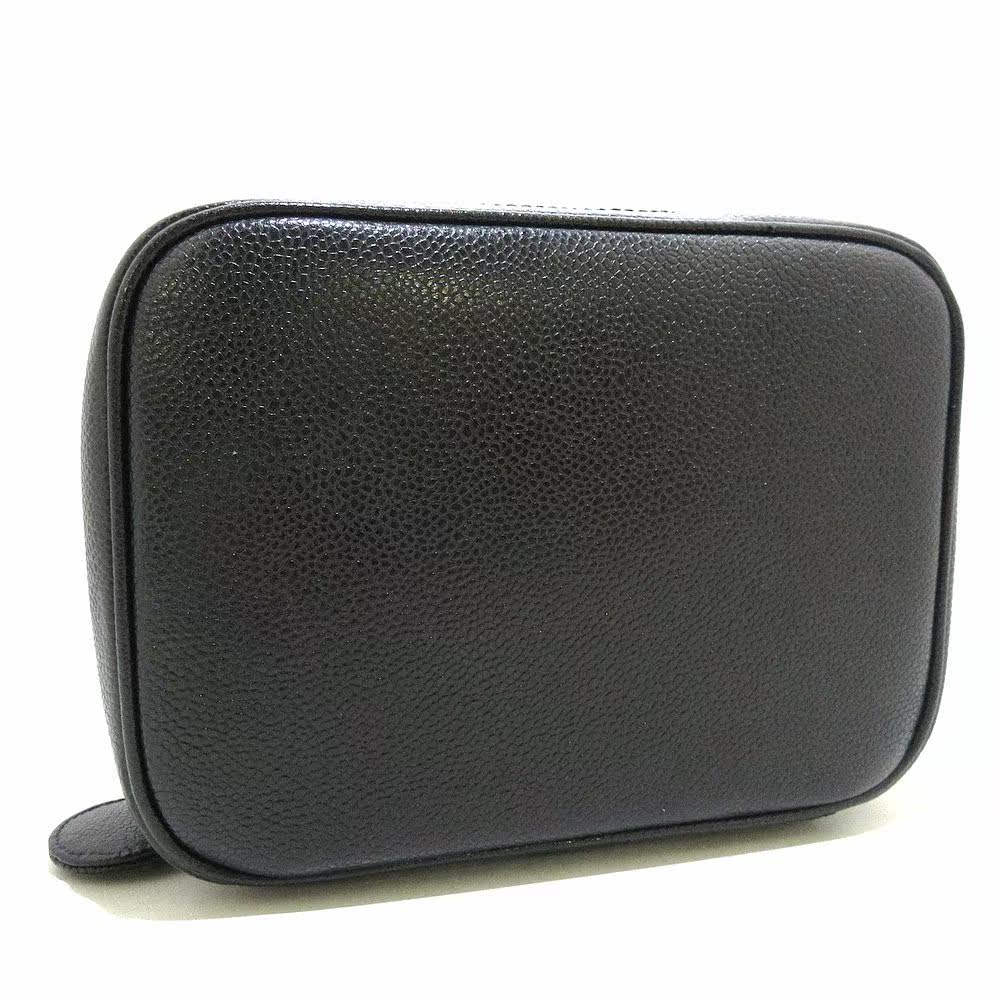 日本直邮中古chanel香奈儿9化妆包 日本中古直购女士包袋