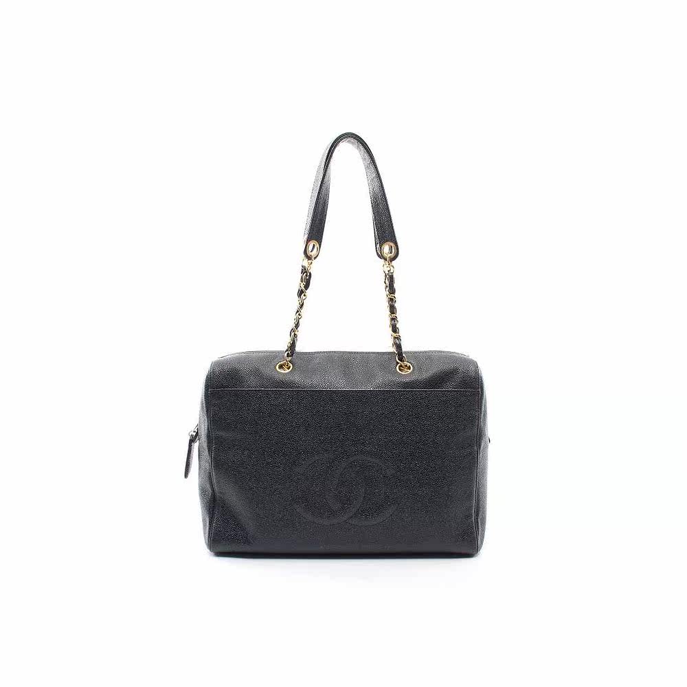 日本直邮中古chanel香奈儿[b]肩包 日本中古直购女士包袋