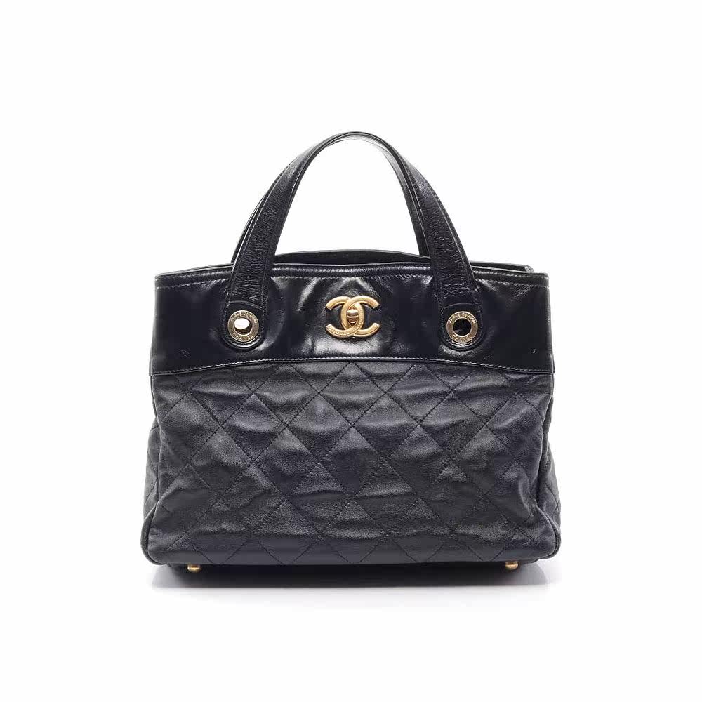 日本直邮中古chanel香奈儿手提包 日本中古直购女士包袋