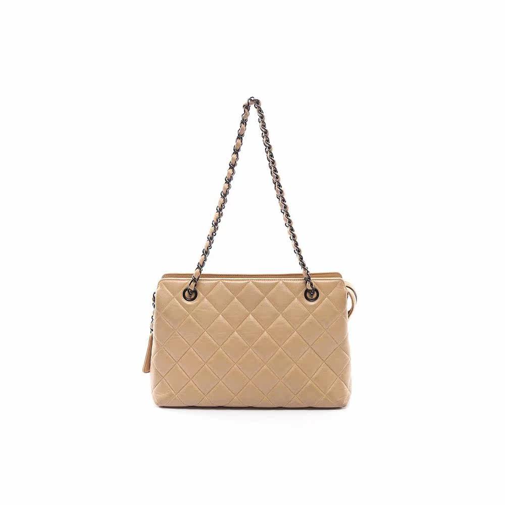 日本直邮中古chanel香奈儿[b]肩包 日本中古直购女士包袋