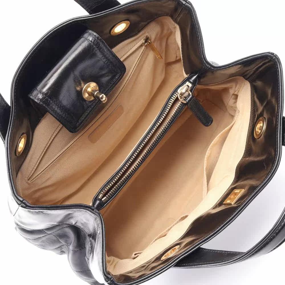 日本直邮中古chanel香奈儿手提包 日本中古直购女士包袋