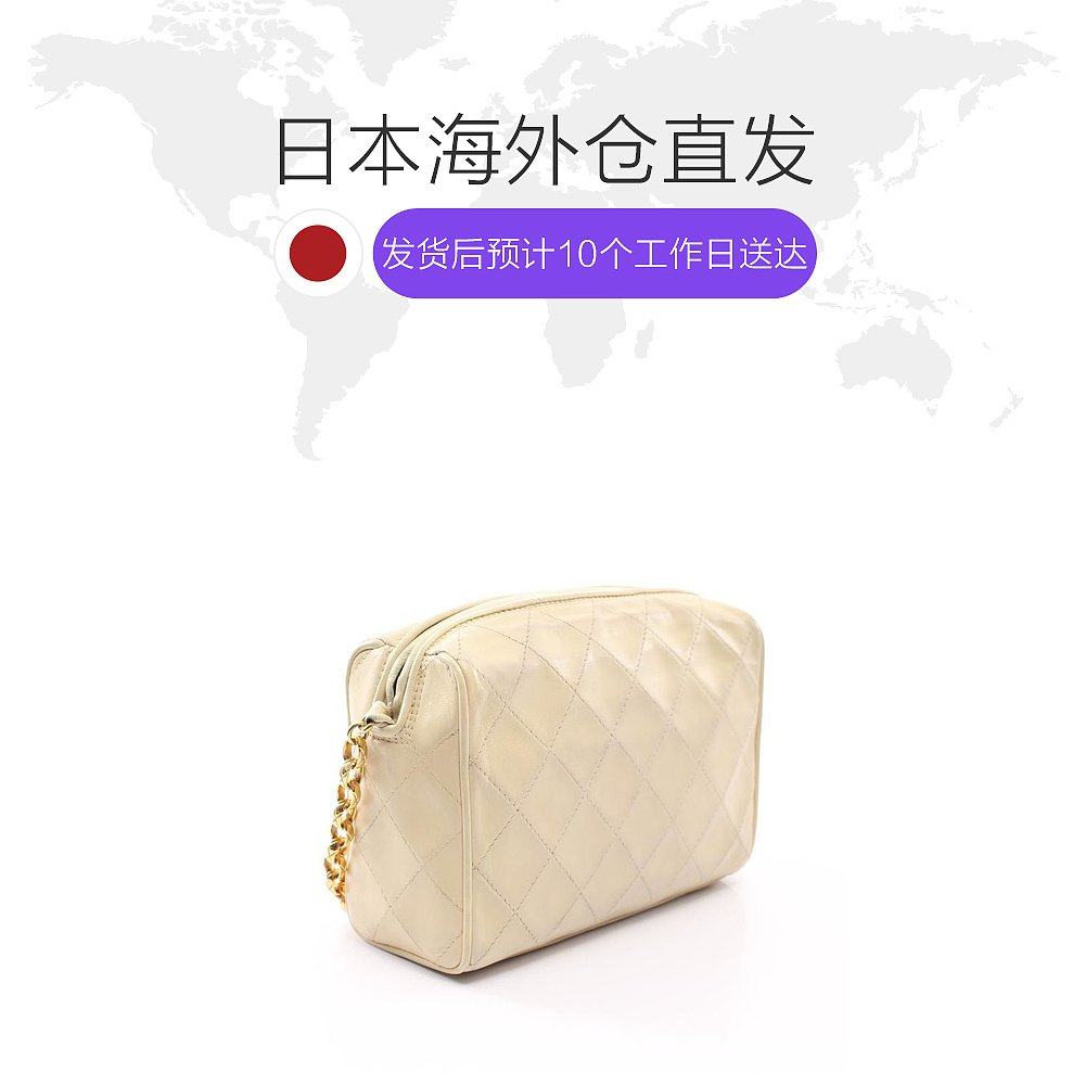 日本直邮中古chanel香奈儿[b]肩包 日本中古直购女士包袋