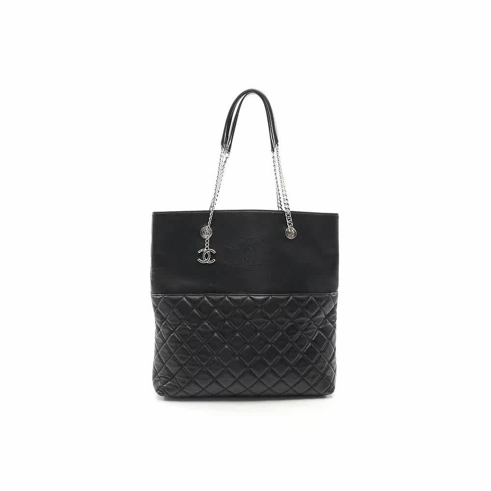 日本直邮中古chanel香奈儿[b]肩包 日本中古直购女士包袋