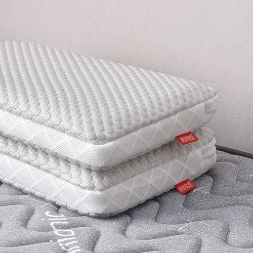 睡眠知音3d空气纤维枕头芯透气不塌陷儿童可调节水洗家用颈椎4d枕 - 图1