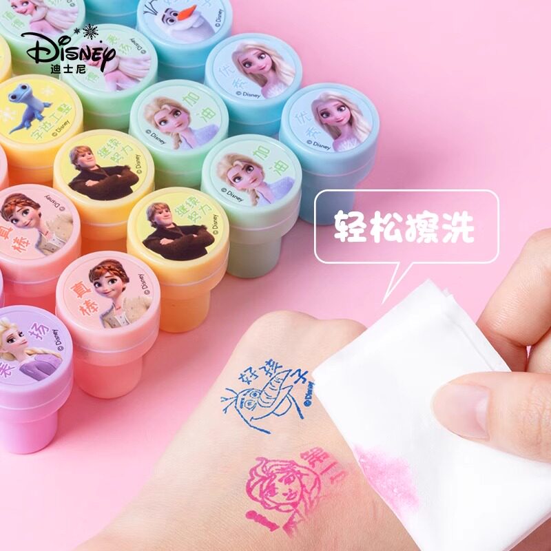 迪士尼鼓励印章小学生鼓励章小朋友小红花印章教师表扬鼓励孩子印章评语可爱奖励盖章儿童幼儿园宝宝文具印章
