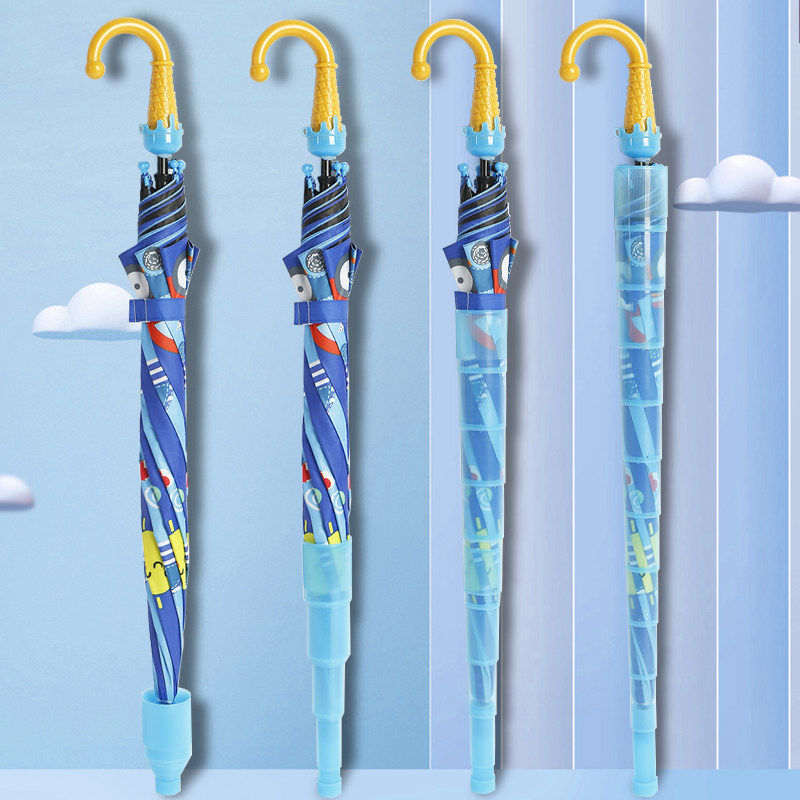 男孩雨伞一年级安全男童黑胶便携小学生幼儿园专用晴雨两用儿童伞,淘宝优惠券,粉丝福利购,淘宝优惠卷