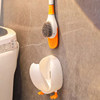 Mintrain Diving Duck Toilet Brush No Dead Angle Wall Mount