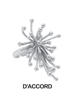 D'ACCORD 26年原创设计品牌绽放烟花戒指