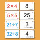 Primary school nine -nine multiplication formula table calculation card recite artifacts second grades of math 99 multiplication method practice