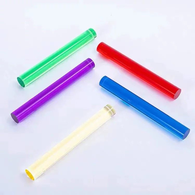 彩色亚克力棒有机玻璃圆棒气泡棒透明塑料棒实心水晶柱导光棒加工,淘宝优惠券,粉丝福利购,淘宝优惠卷