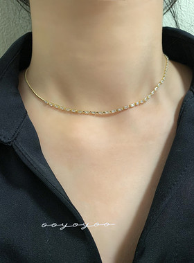 欧美ins个性设计简百搭锁骨链