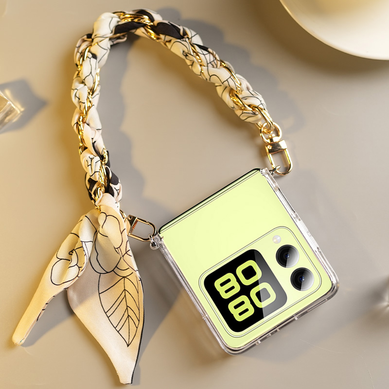 适用于华为Novaflip手机壳新款Novaflip手提小巨屏折叠保护套华为nova透明硬壳Flip高级感斜跨挂绳官方款外壳