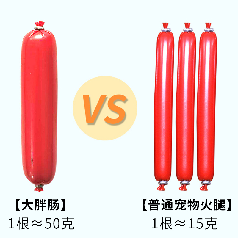 狗狗零食火腿肠泰迪金毛宠物幼成犬香肠拌狗粮猫咪零食整箱装,淘宝优惠券,粉丝福利购,淘宝优惠卷