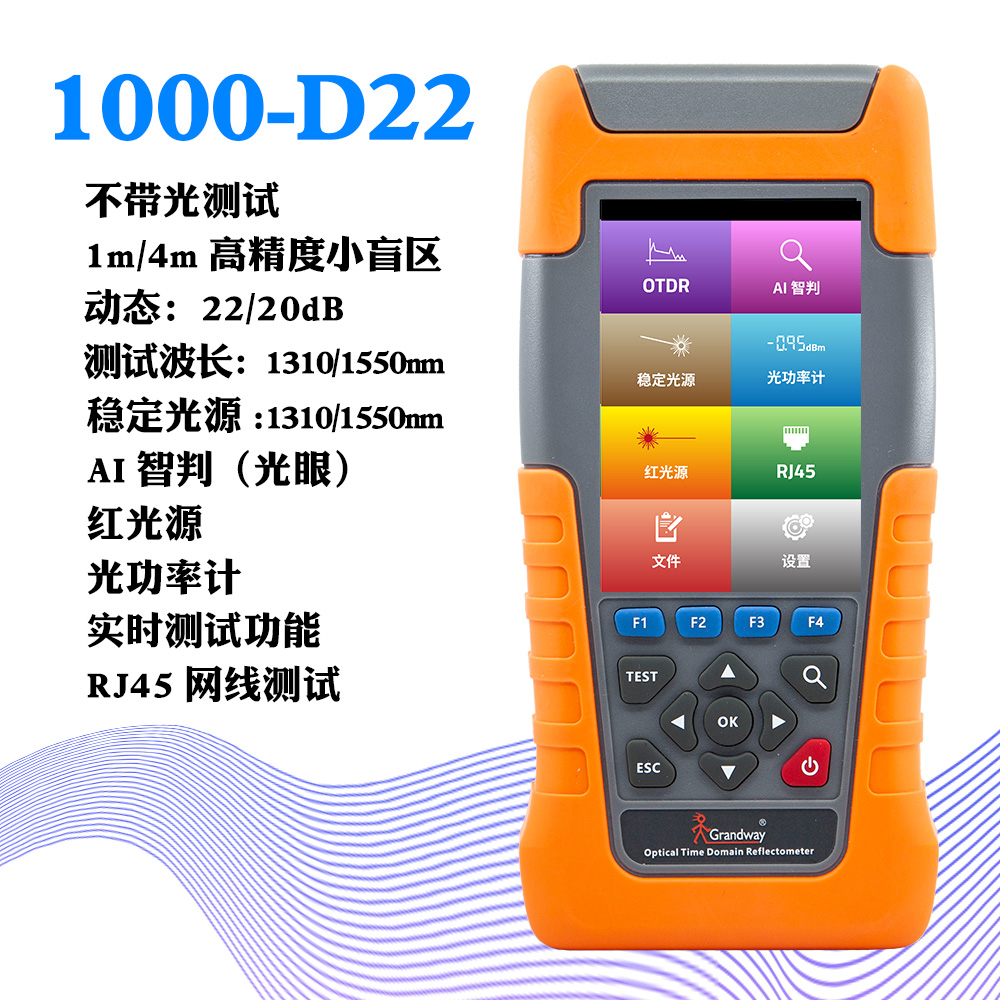 上海光维通信测断点线长光衰支持5G环境实时测试带光otdr光纤测试仪高精度小盲区光时域反射仪10Gpon分波光功 - 图0