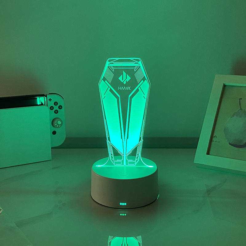 Delta night light ornaments