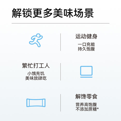蛋白棒代餐威化能量饼干早餐低无减0糖精脂卡解馋热量饱腹零食肪 - 图2