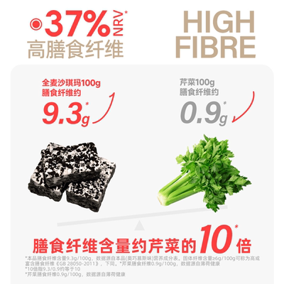 全麦奶盖沙琪玛高蛋白早餐代餐
