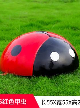 七星瓢虫雕塑户外园林景观农场景区公园仿真昆虫甲虫装饰大型摆件