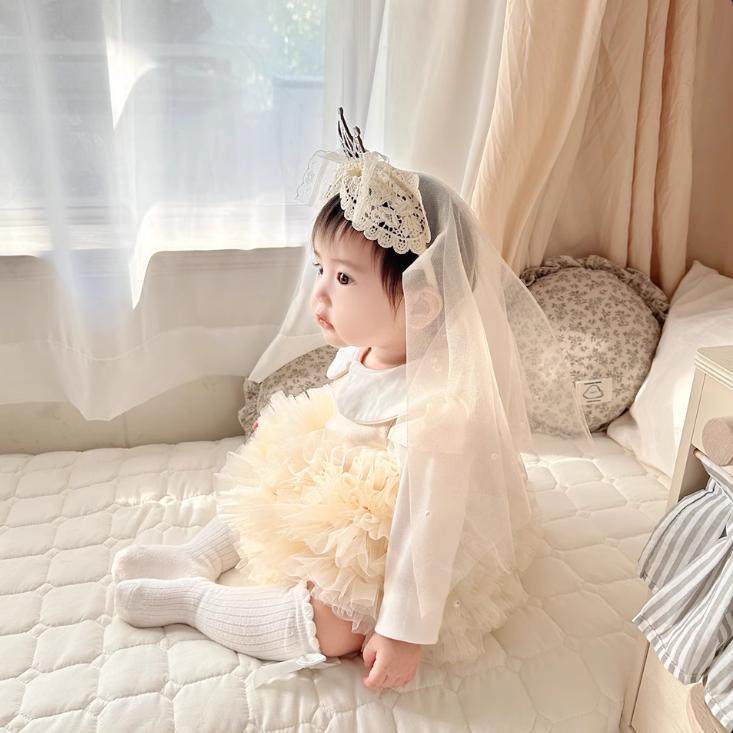 秋款女童百天周岁礼服洋气公主裙连衣裙婚纱表演裙走秀花童蓬蓬裙,淘宝优惠券,粉丝福利购,淘宝优惠卷