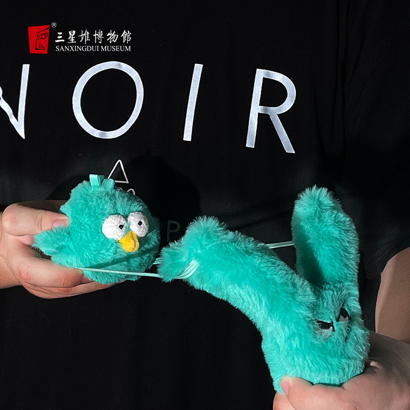三星堆博物馆文创毛绒弹弓冰箱贴可爱丑萌青铜啾鸟陶猪文创纪念品,淘宝优惠券,粉丝福利购,淘宝优惠卷