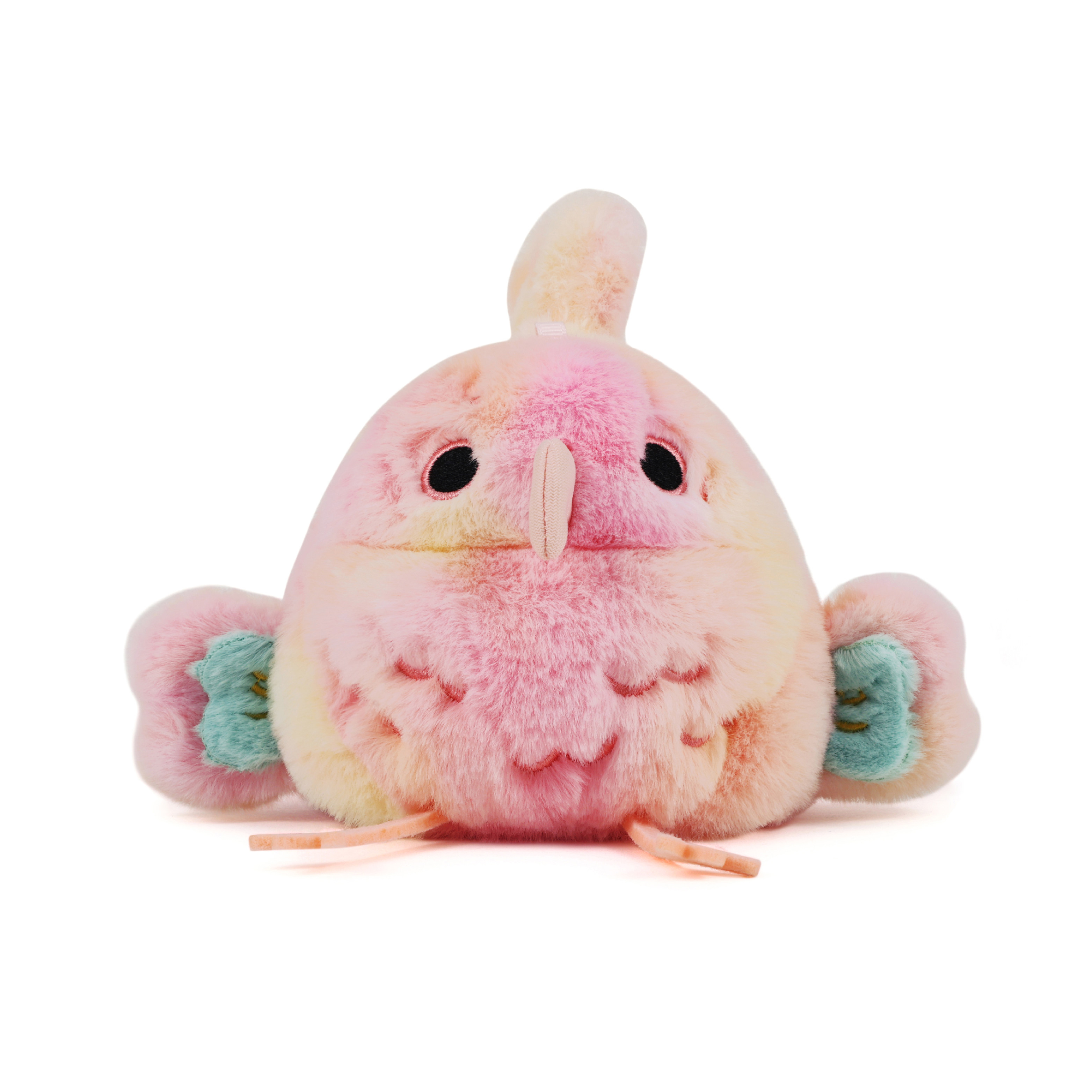 三星堆博物馆文创青铜啾毛绒扎染啾小鸟玩偶挂件丑萌可爱生日礼物