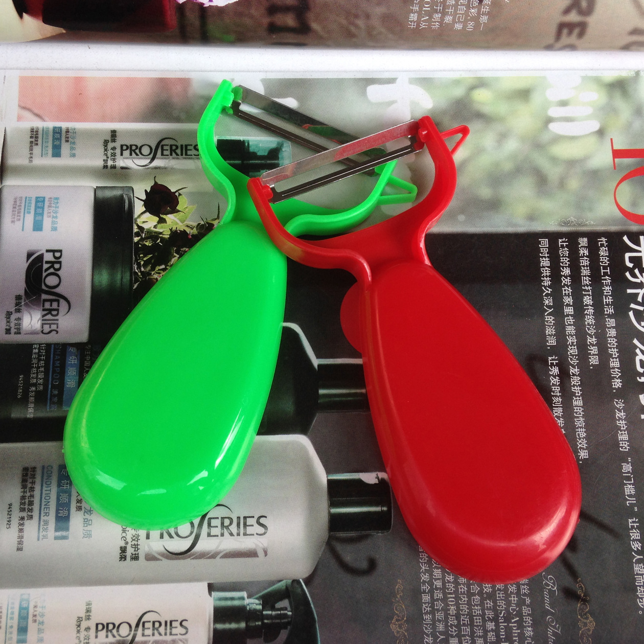 多功能不锈钢削皮器型甘蔗水果削皮刀可定 - 图0