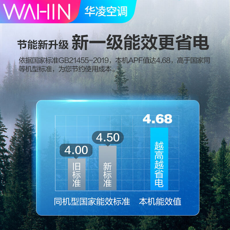 华凌立式3匹新一级能效变频柜机 华凌茵珀特空调