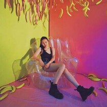 High-end Sofa Outdoor Portable B Chair Qi Minnie Shadow Props Single Luxury