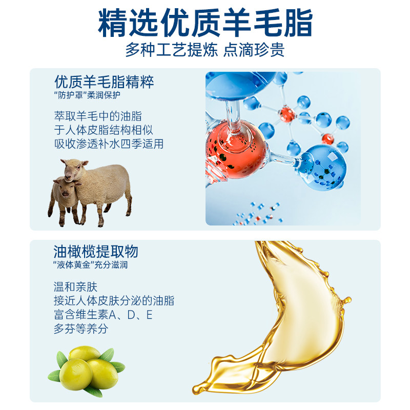 澳贝滋绵羊油维e保湿滋润润肤乳液 澳贝滋身体乳/霜