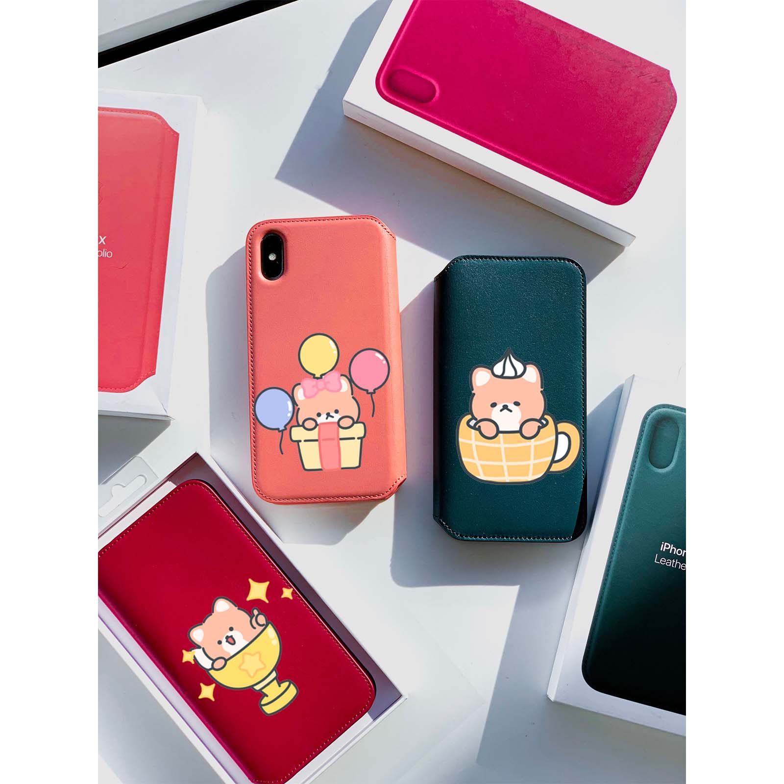 可爱小狐狸UV转印贴动漫电动牙刷防水晶标签手机壳头盔装饰贴纸,淘宝优惠券,粉丝福利购,淘宝优惠卷