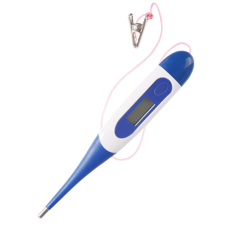 约克（YORK）软头体温计（带绳款）畜牧体温计防水带夹子猪用测温,淘宝优惠券,粉丝福利购,淘宝优惠卷