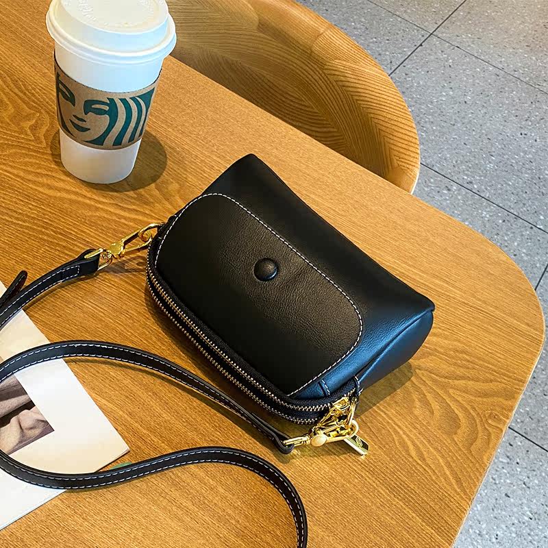 古缇妮2022新款夏季真皮斜挎小包包 古缇妮小方包