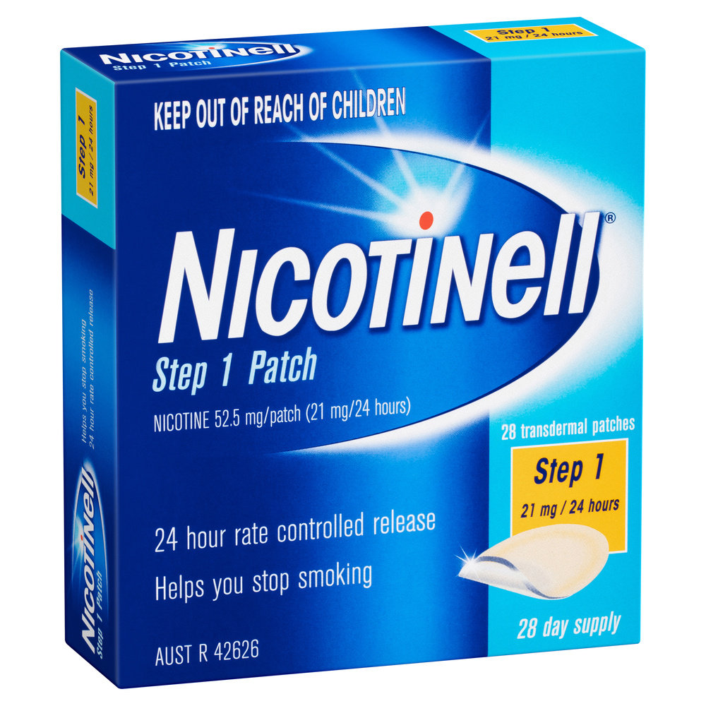 澳大利亚直邮澳洲Nicotinell诺华戒烟贴贴片