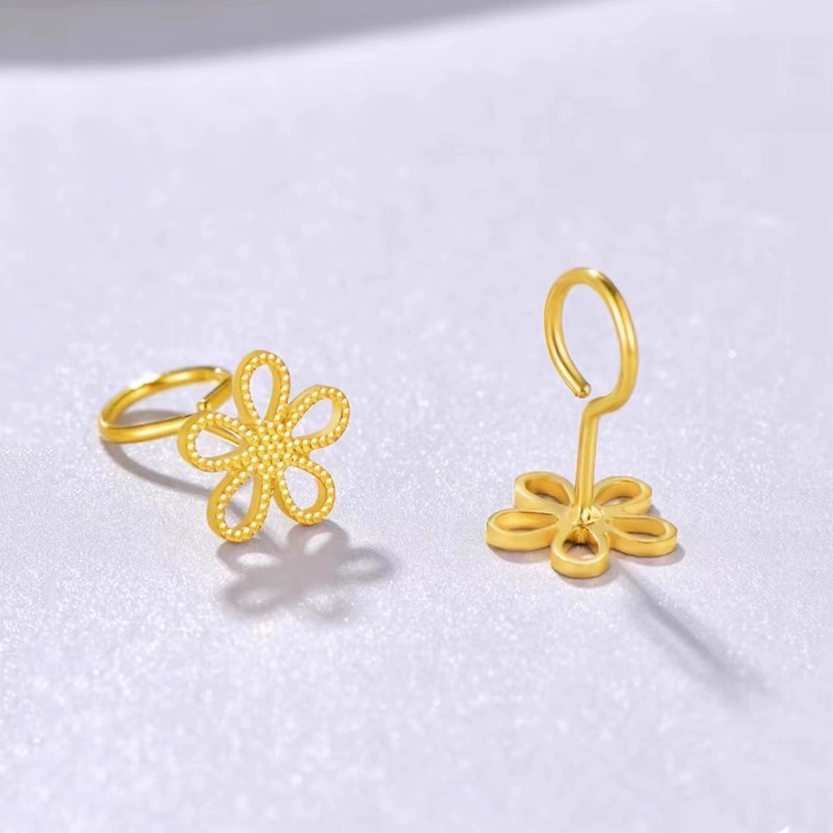 周家同款萝卜兔子耳钉,四叶草小花蝴蝶耳饰时尚简约爱心款耳钉-第4张图片-提都小院 周家同款萝卜兔子耳钉,四叶草小花蝴蝶耳饰时尚简约爱心款耳钉-第4张图片-提都小院