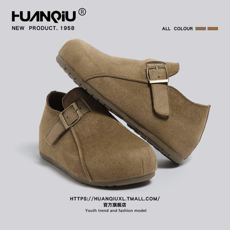 环球复古全包勃肯鞋女款2025秋冬新款爆款一脚蹬单鞋软底舒适女鞋,淘宝优惠券,粉丝福利购,淘宝优惠卷