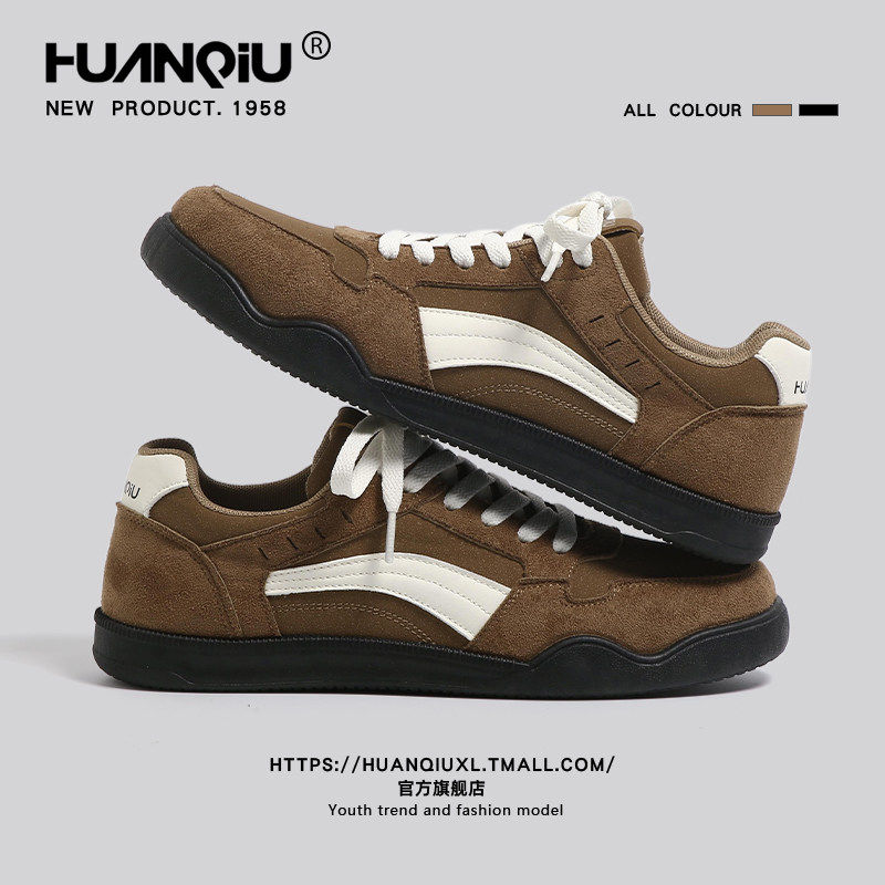 环球复古德训鞋男款2026春季新款舒适防滑低帮男鞋百搭休闲运动鞋,淘宝优惠券,粉丝福利购,淘宝优惠卷