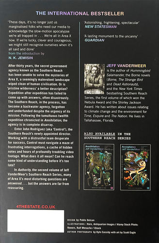 英文原版小说 The Southern Reach Trilogy 2 Authority 遗落的南境 2 当权者 英文版 - 图0