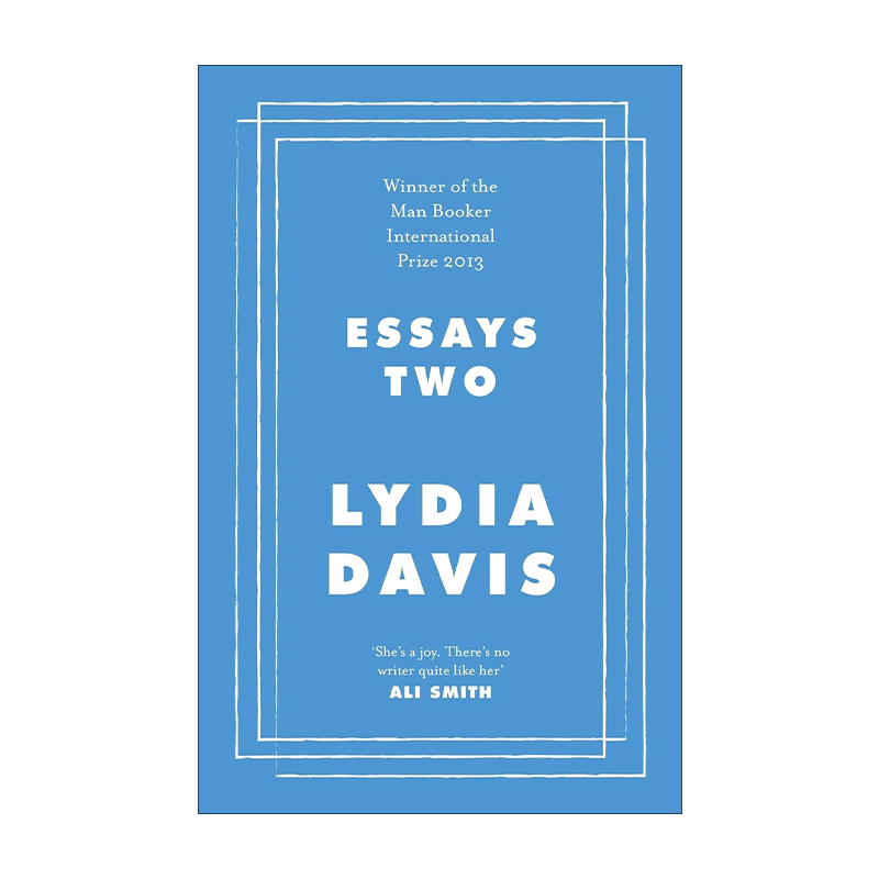 英文原版 Essays 2 莉迪亚·戴维斯文学随笔集2 论外语翻译的艺术 精装 英文版 进口英语原版书籍