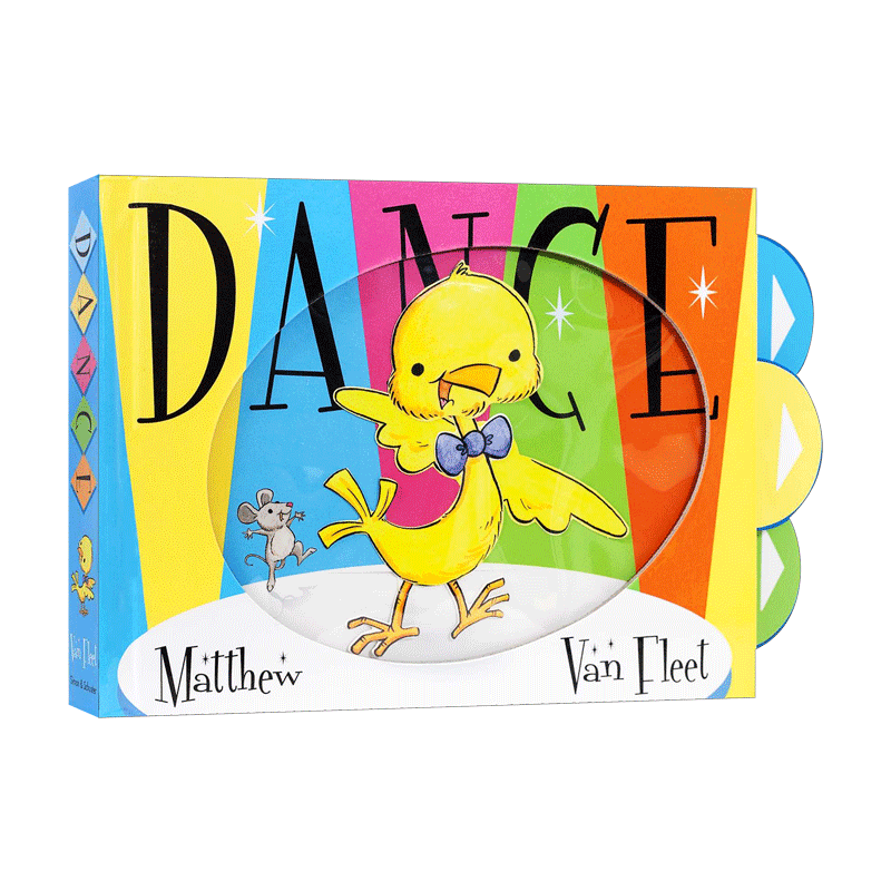 英文原版 Matthew Van Fleet Dance 跳舞 精装 亲子绘本 英文版 进口英语原版书籍儿童全英语书